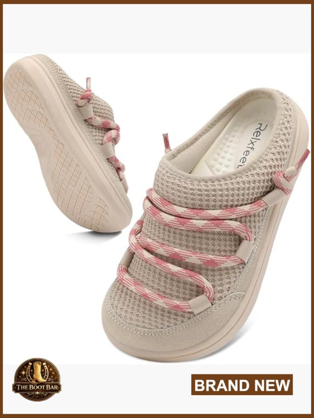 Wide Toe Box Mules Slip On Backless Clogs Lightweight Breathable Knit Comfort